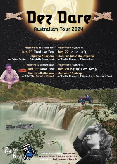 Dez Dare Australian Tour 