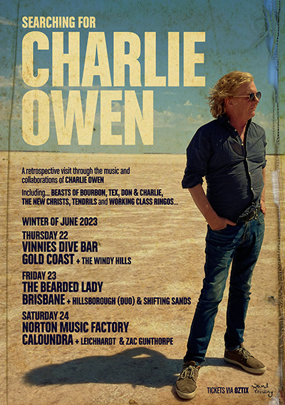 Charlie Owen 2023 Winter tour A3 Poster Rev 1