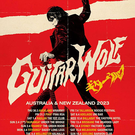 GUITAR WOLF OZ NZ POSTER