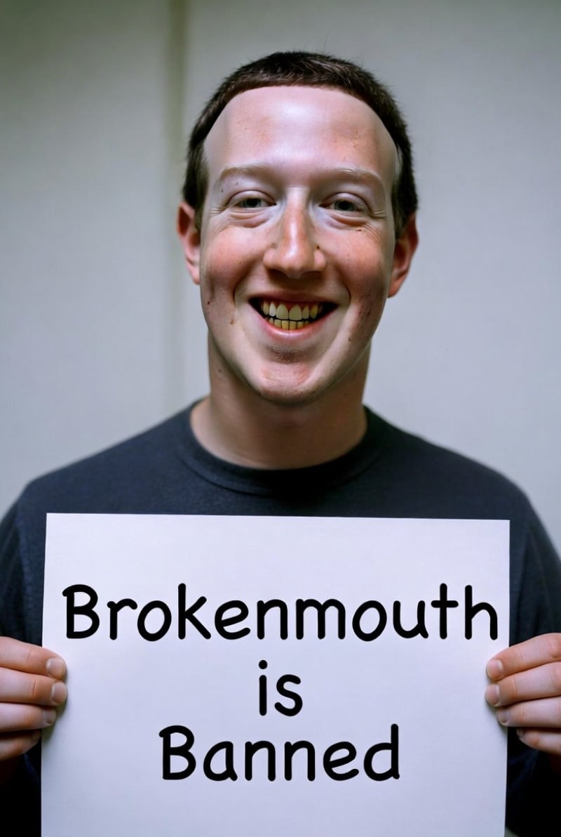 Brokenmouth is banned