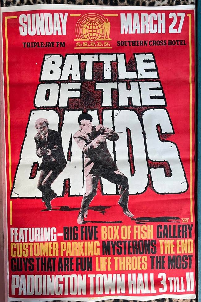 battle of the bands poster