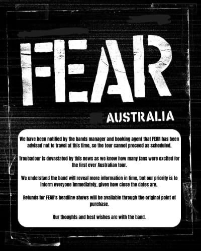 fear cancellation