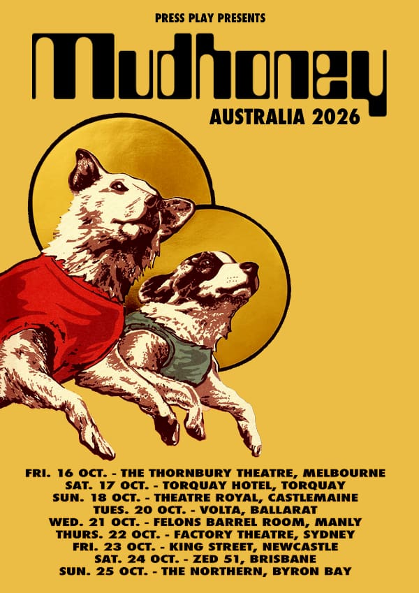mudhoney 2026 poster