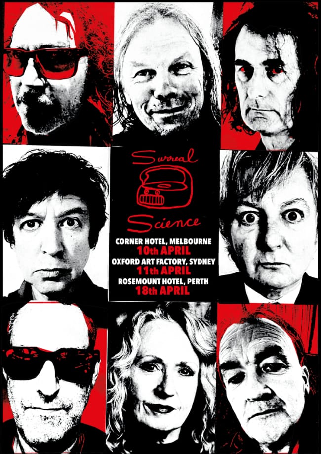 surreal science tour poster